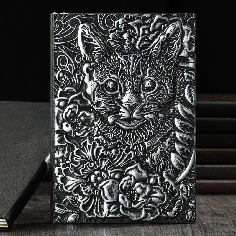 Cat Star Man A5 Hardbound Notebook Journal Notepad