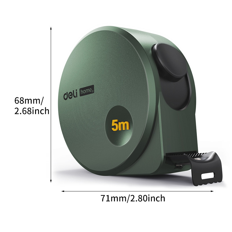 S&R Mètre ruban à mesurer métrique et pouces Série Q5,0m/16 pieds
