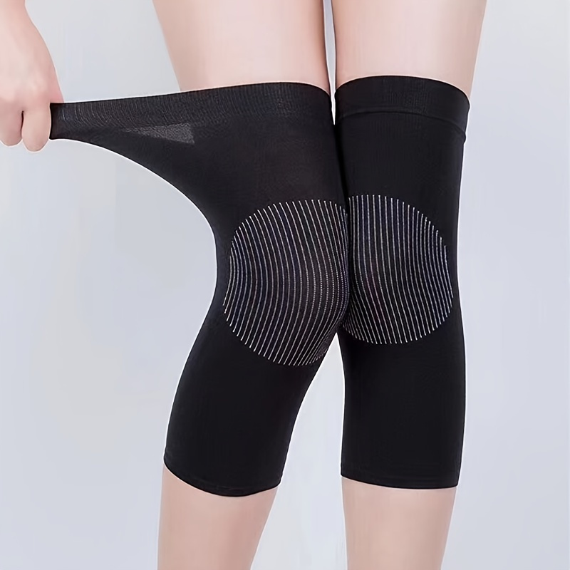 2 Pairs Seamless Invisible Knee Pads Breathable Lightweight Autumn And ...