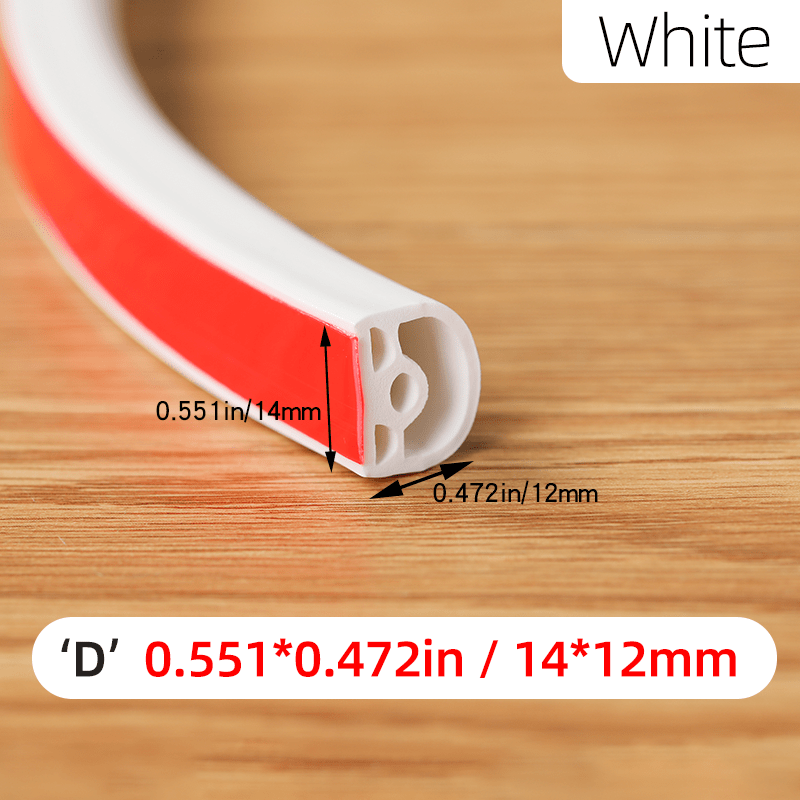 TMS Silicone Self Adhesive Weatherstrip / .375'' Wide