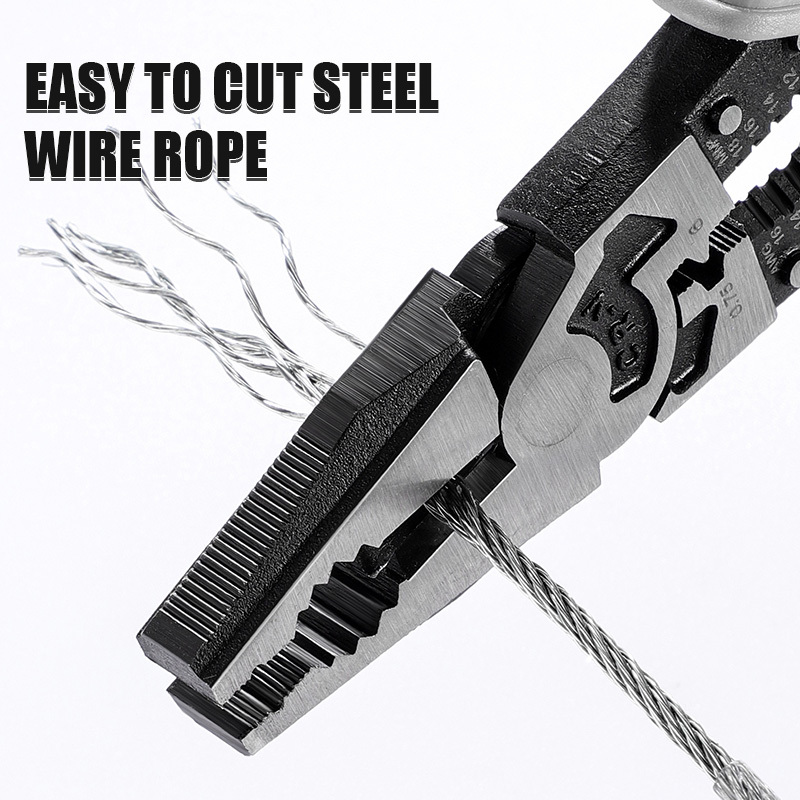 Visegrip Wire Stripping Tool / Wire Cutter, Springloaded Side Cutters