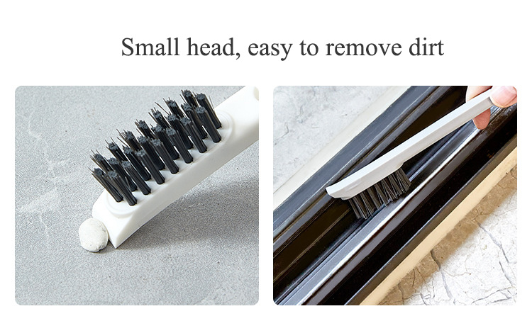 Heavy Duty Multi-purpose Glass Cleaning Brush With Handle - Magic