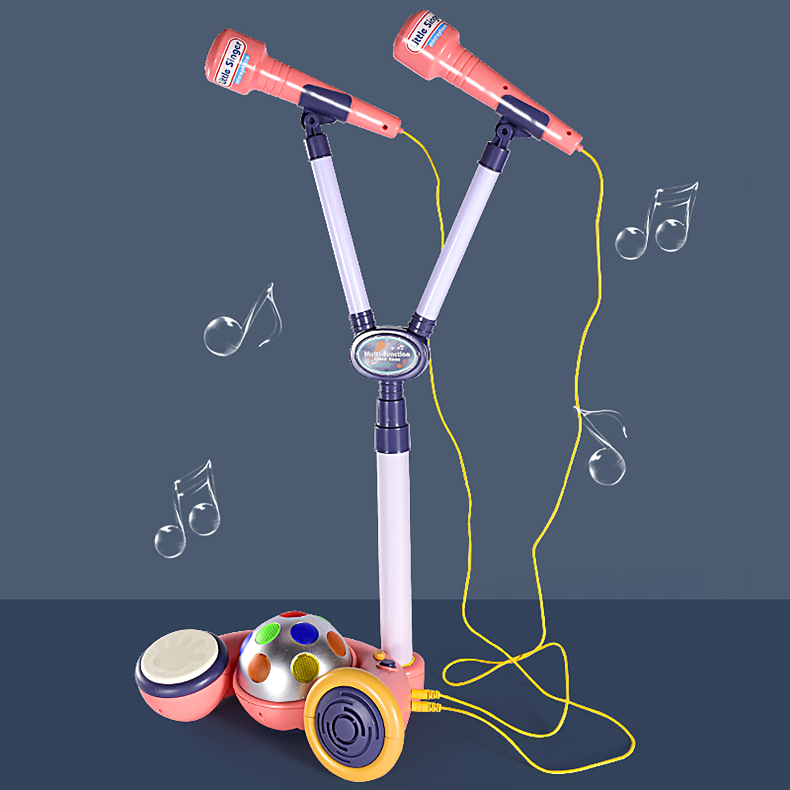 Machine De Karaoké Pour Enfants-karaoké Double Microphone Avec Support,  Jouets Musicaux Pour Lanniversaire De Noël Pour Les Enfants De 3 Ans Et  Plus, Garçons, Filles, Les Meilleures Offres Quotidiennes Du Jour