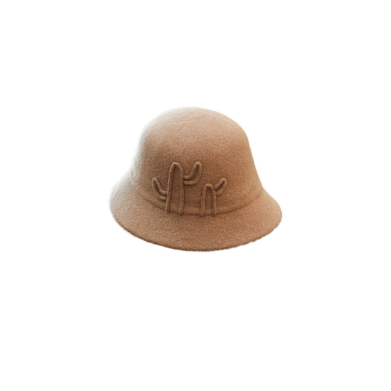 Lightweight Fabric with The Cotton Winter Worm Bucket Hat, Brown