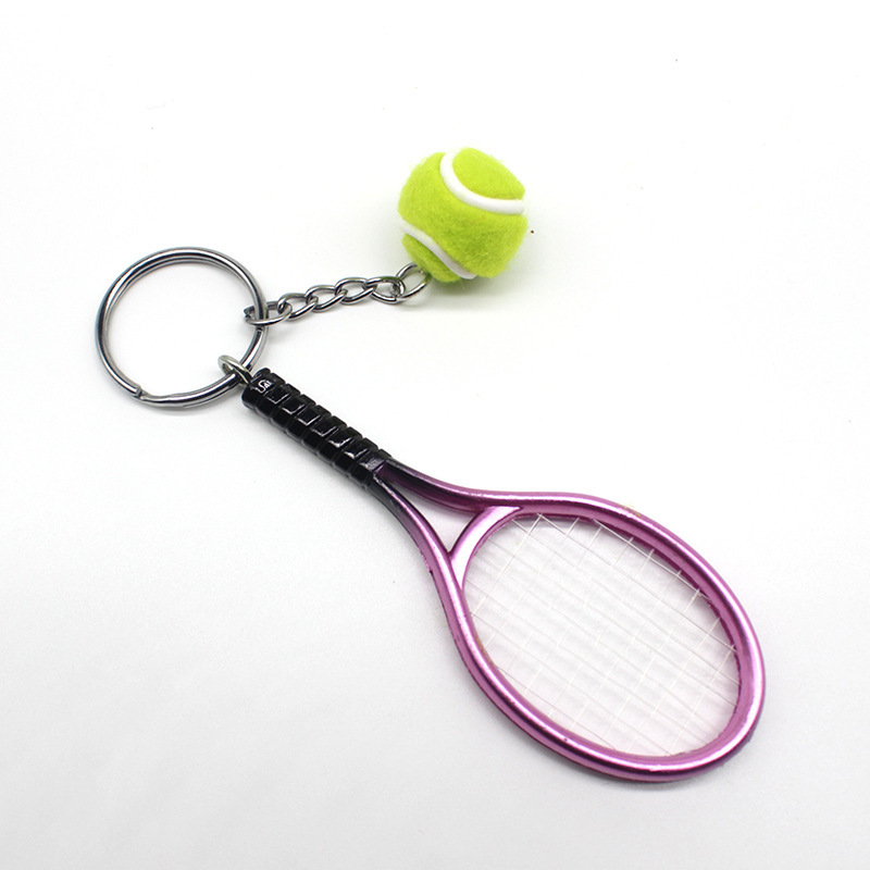 1pc Mini Racchetta Tennis Carina Portachiavi A Palla Piccola - Temu Italy