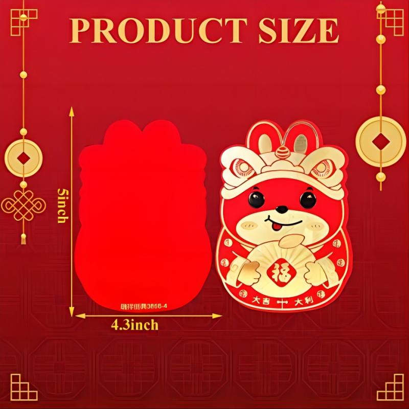 6pcs Chinese Red Envelopes 2023 Red Envelope Chinese With 6 Styles Rabbit  Patterns Emboss Foil Spring Festival Lucky Money Red Pockets In Chinese New  Year Lunar Rabbit Red Packets - Baby & Maternity - Temu