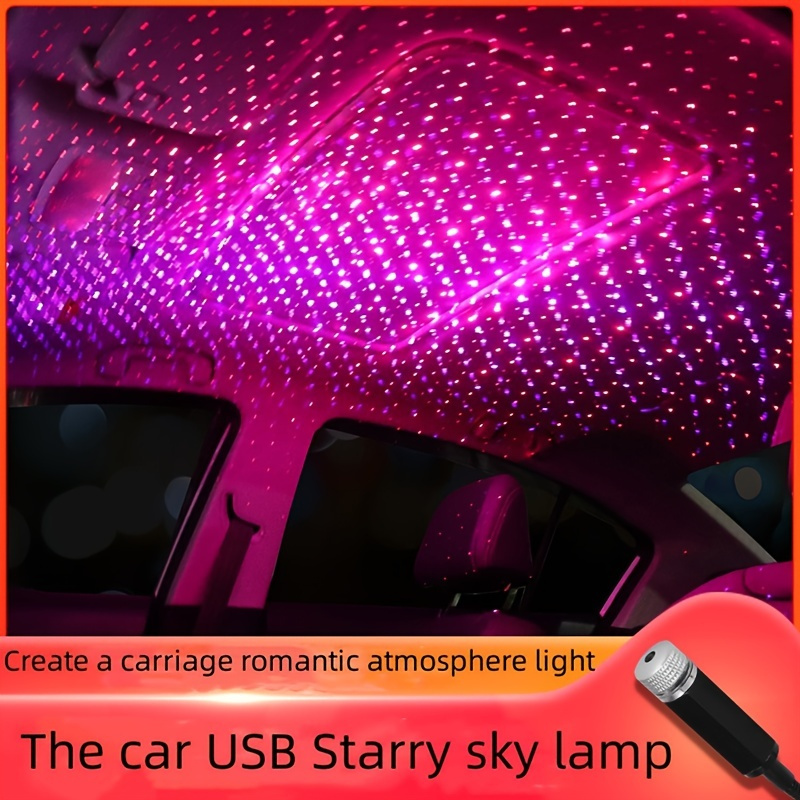 Led Auto Dach Sternenatmosphäre Licht USB Powered Projektor Lampe Auto  Decke Innenausstattung Licht Auto Dekoration Zubehör