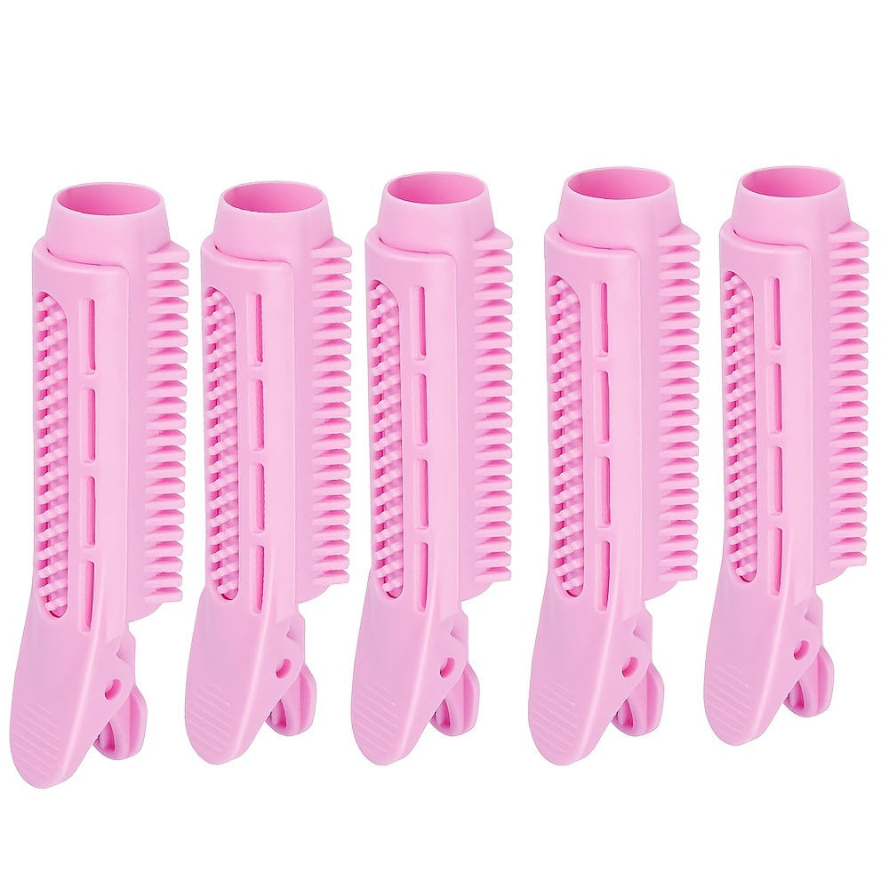 

Fluffy Lazy Instant Bang Heatless Curler For Fine Thin Long Short Hair - Self Grip Curl Rods For Volumizing And Styling - No Heat Styling Tool Needed