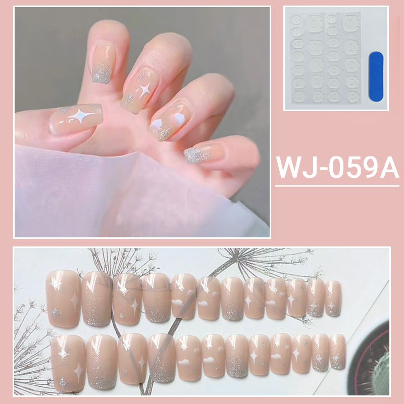 24 Pcs Nude Fake Nail For Women Wearable Press On Nail Full Cover Tips Fingernail False Nails Tips - Beauty & Personal Care - Temu 24 Pcs Nude Fake Nail For Women Wearable Press On Nail Full Cover Tips Fingernail False Nails Tips - Beauty & Personal Care - Temu
