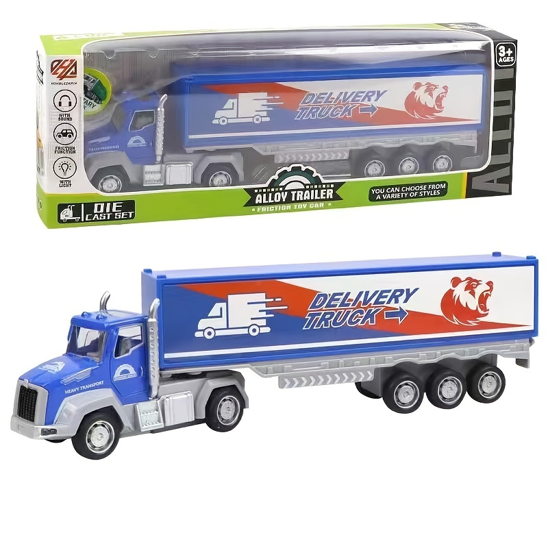 RC Camion Semi remorque À Plateau Amovible Tracteur - Temu Canada