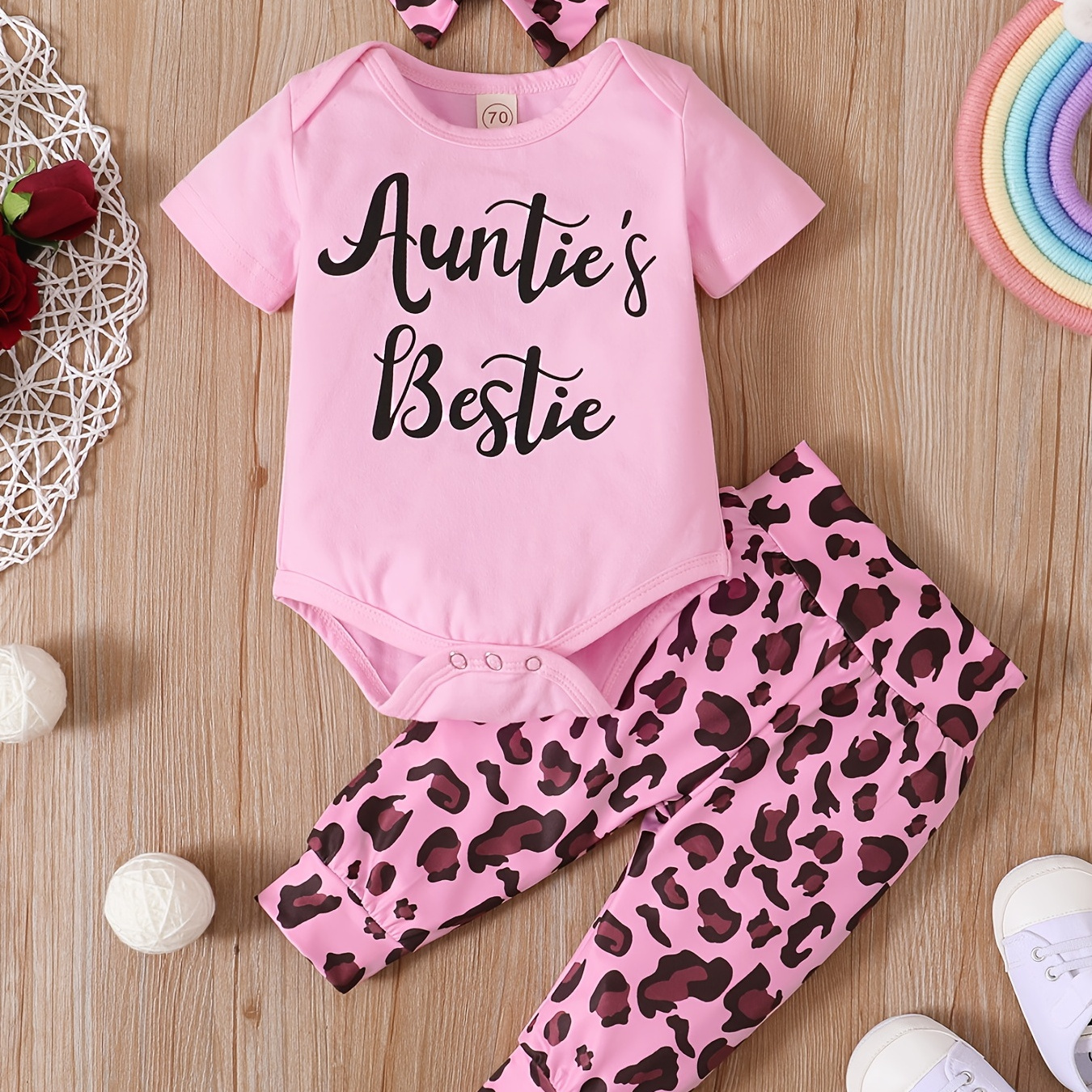 Baby girl leopard store onesie