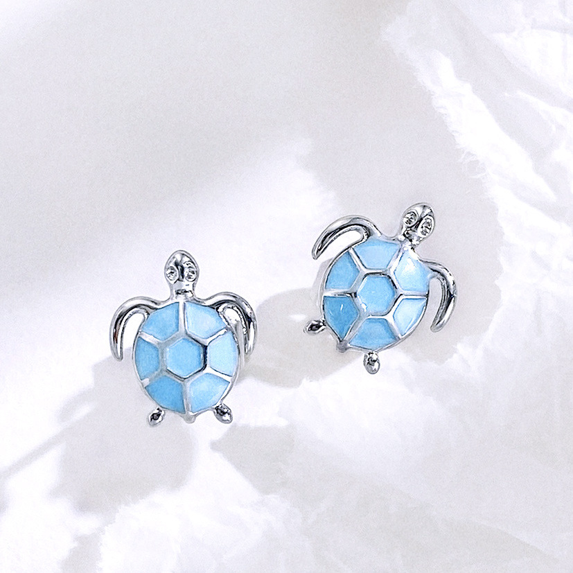 Pandora Originale Charm Pendente Tartaruga di Mare in Vetro di Murano