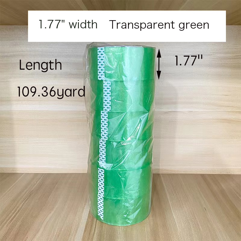 Transparent Tape (8 Rolls) Refill Tape 3/4-Inch x 1200 inch for Office School Home Cellophane Tape Clear Tape Refills Rollme (Clear-8pcs) (Clear