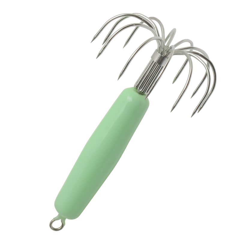 Luminous Squid Jig Hooks Jig Hard Bait Stainless Steel Hooks - Temu  Mauritius