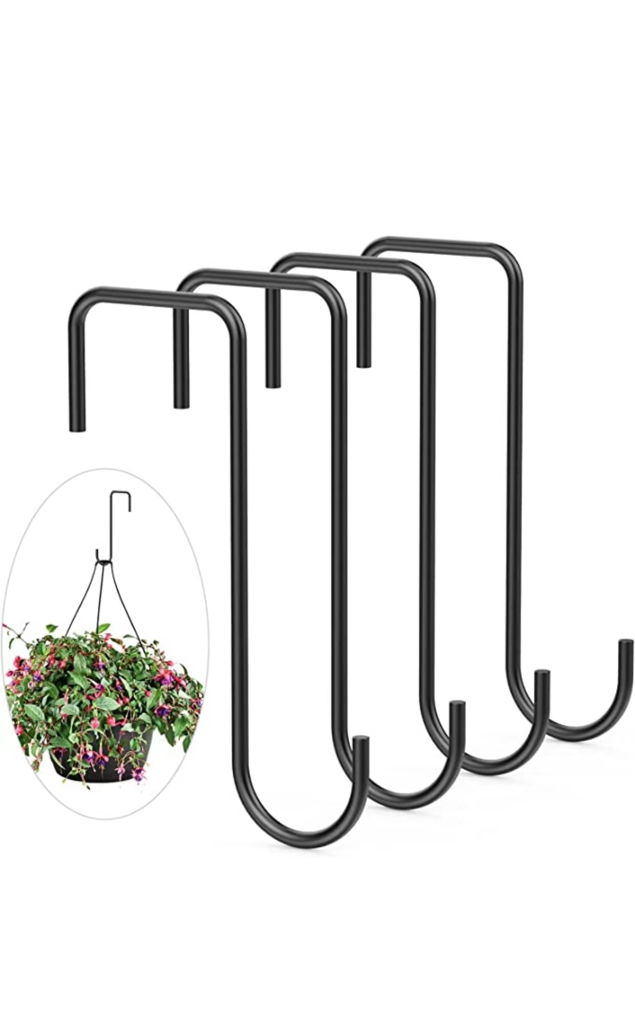 Stainless Steel Fence Hooks Perfect Hanging Planters Temu Australia