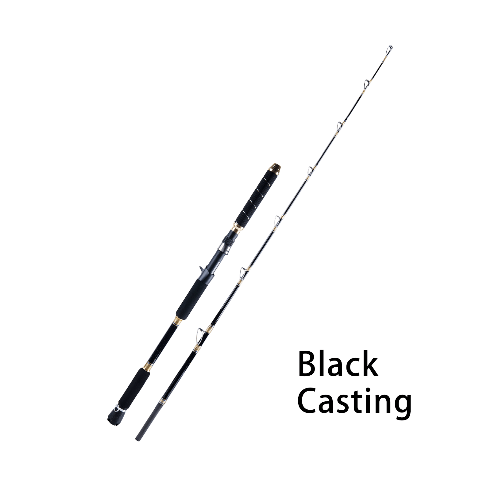 White Spinning Fishing Rod FRP + Carbon Fiber Telescopic Fishing