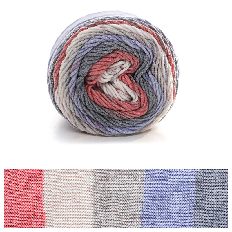  TEHAUX 2 Rolls Crochet Yarn for Beginners Rainbow Yarn for  Crocheting Chunky Crochet Yarn and Thread Knitting Yarn Thick and Soft Grey  Yarn Knot Making Thread Self Made South Korea