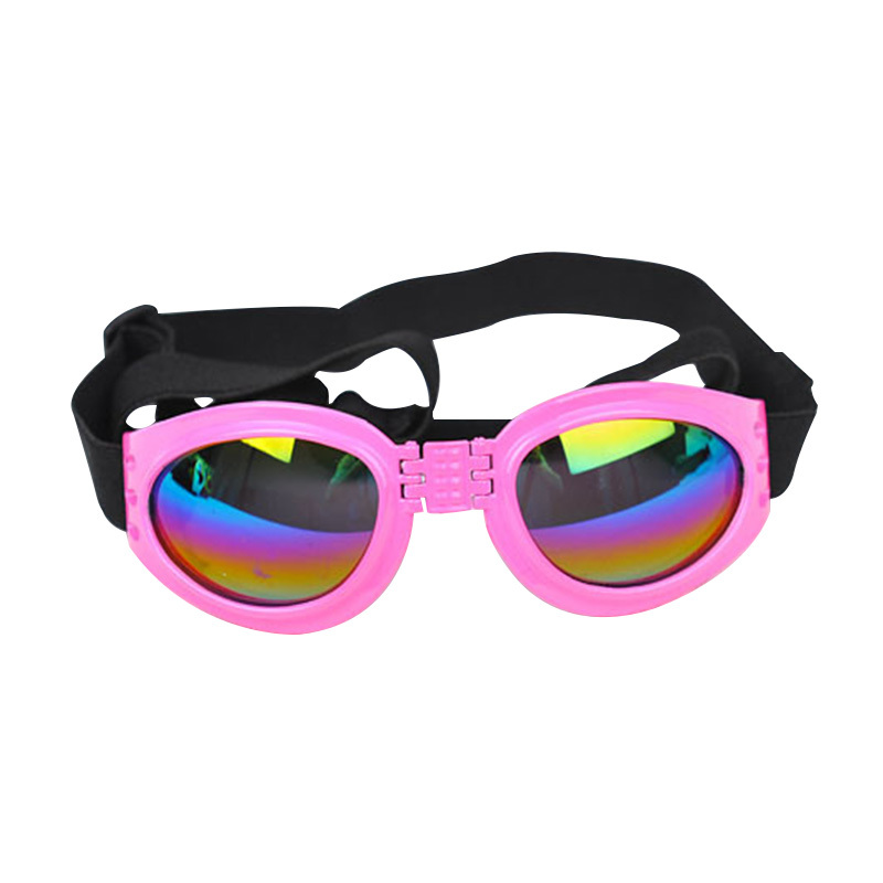E-shop Wasserdichte UV-Sonnenbrille Für Haustiere Mit Hinterem Kopfband Für Den Augenschutz Von Hunden