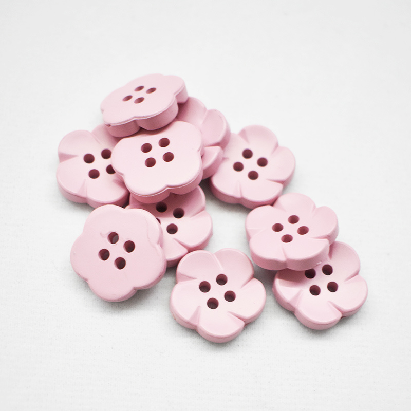 10 TINY FLOWER JAPANESE BUTTONS 5 MM DOLL SEWING
