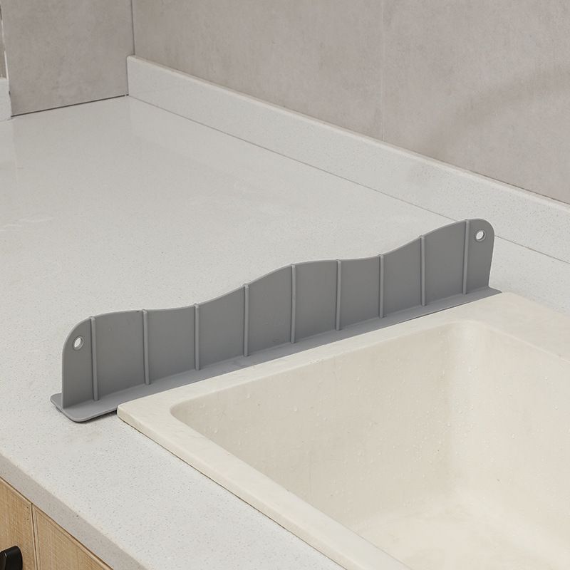 AQWMKI Kitchen Sink Splash Guard, Silicone Faucet Mat Sink Water