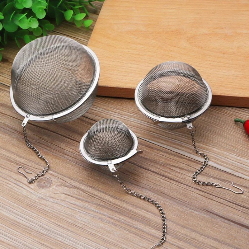 1   304 stainless steel tea ball   brewing   tea at home details 1