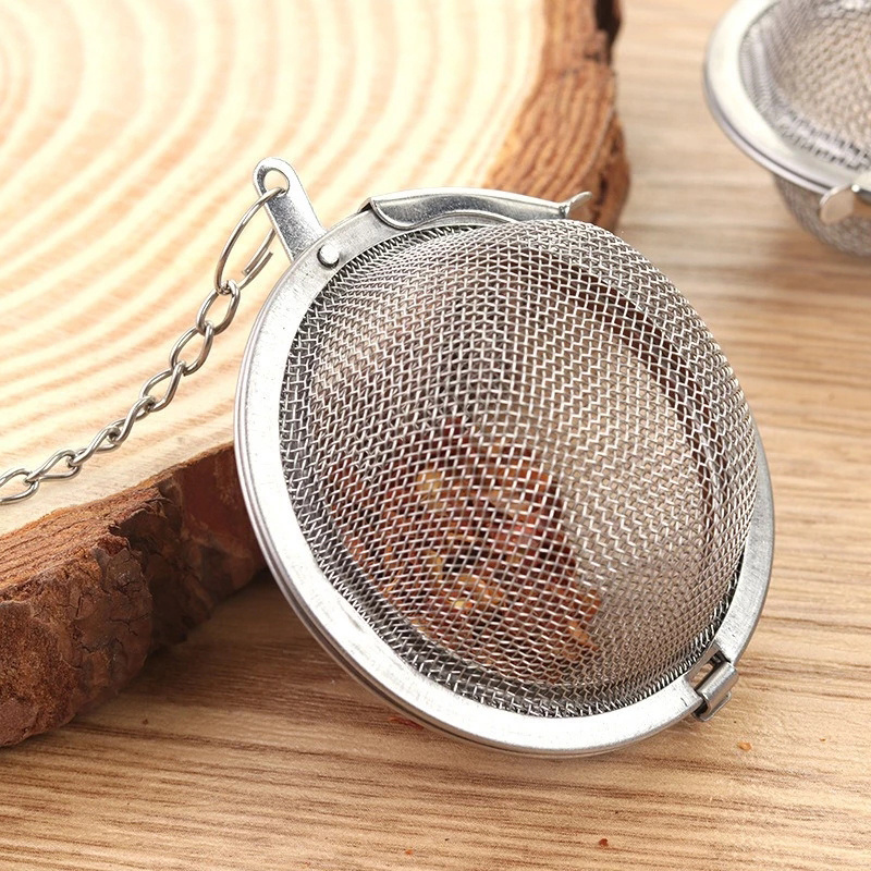 1   304 stainless steel tea ball   brewing   tea at home details 4