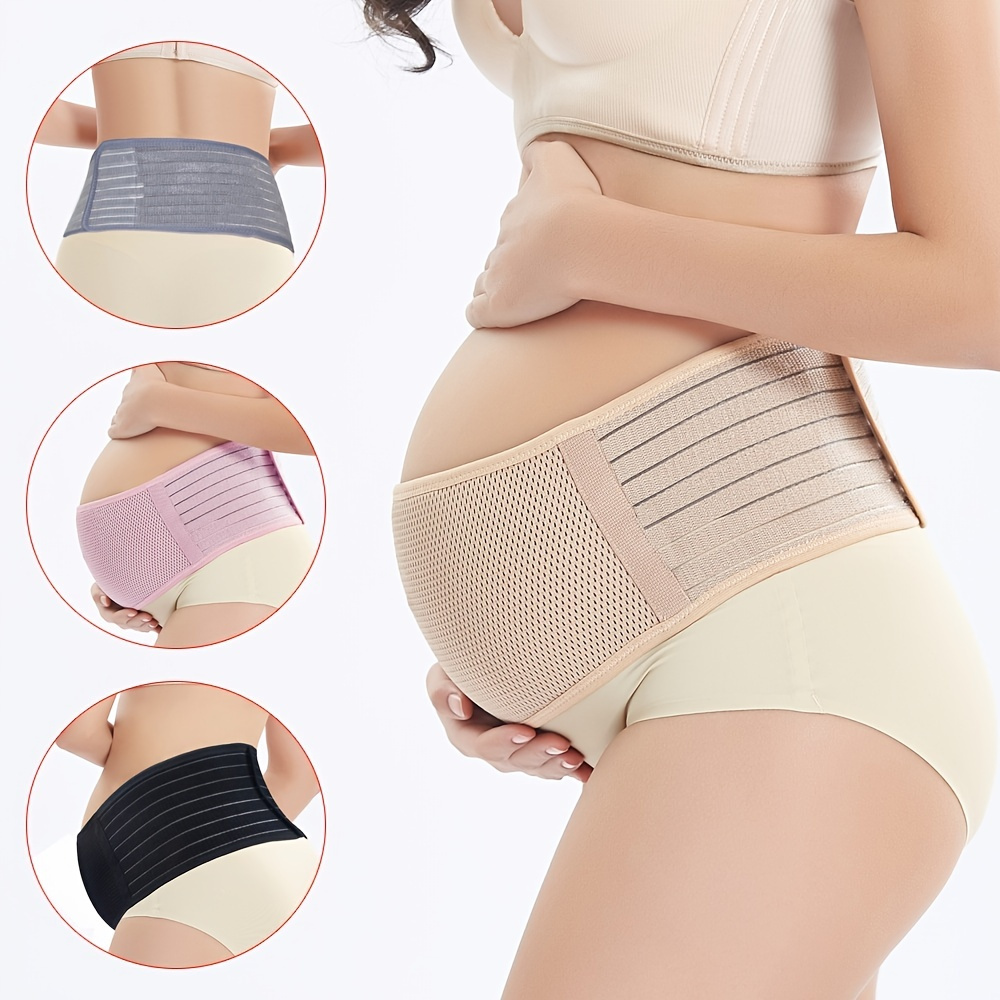Maternity Women's Belly Band Adjustable Pregnancy Belly Back