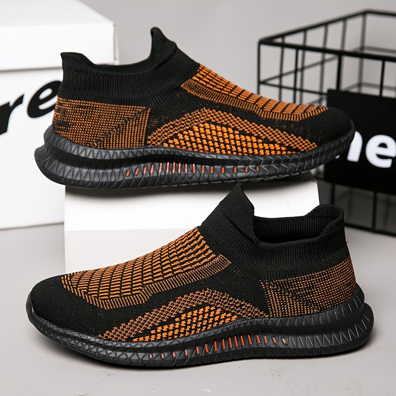 Unisex Knit Breathable Lightweight Slip On Sneakers Men's Sock Shoes Clothing, Shoes & Jewelry
