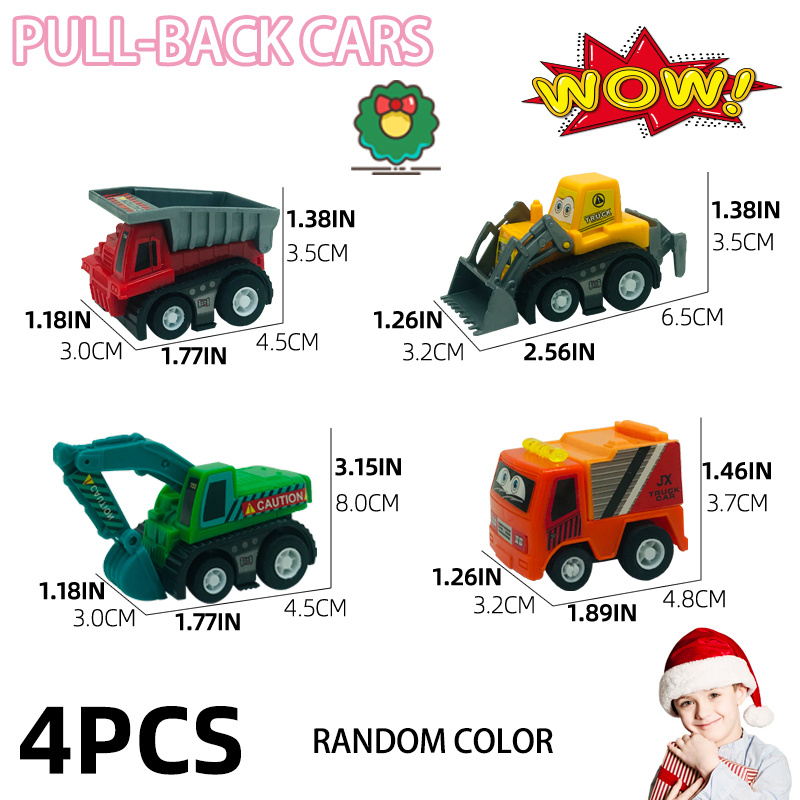 24PCS Mini Size Car Toy Children Kids Vehicle Boys Small City