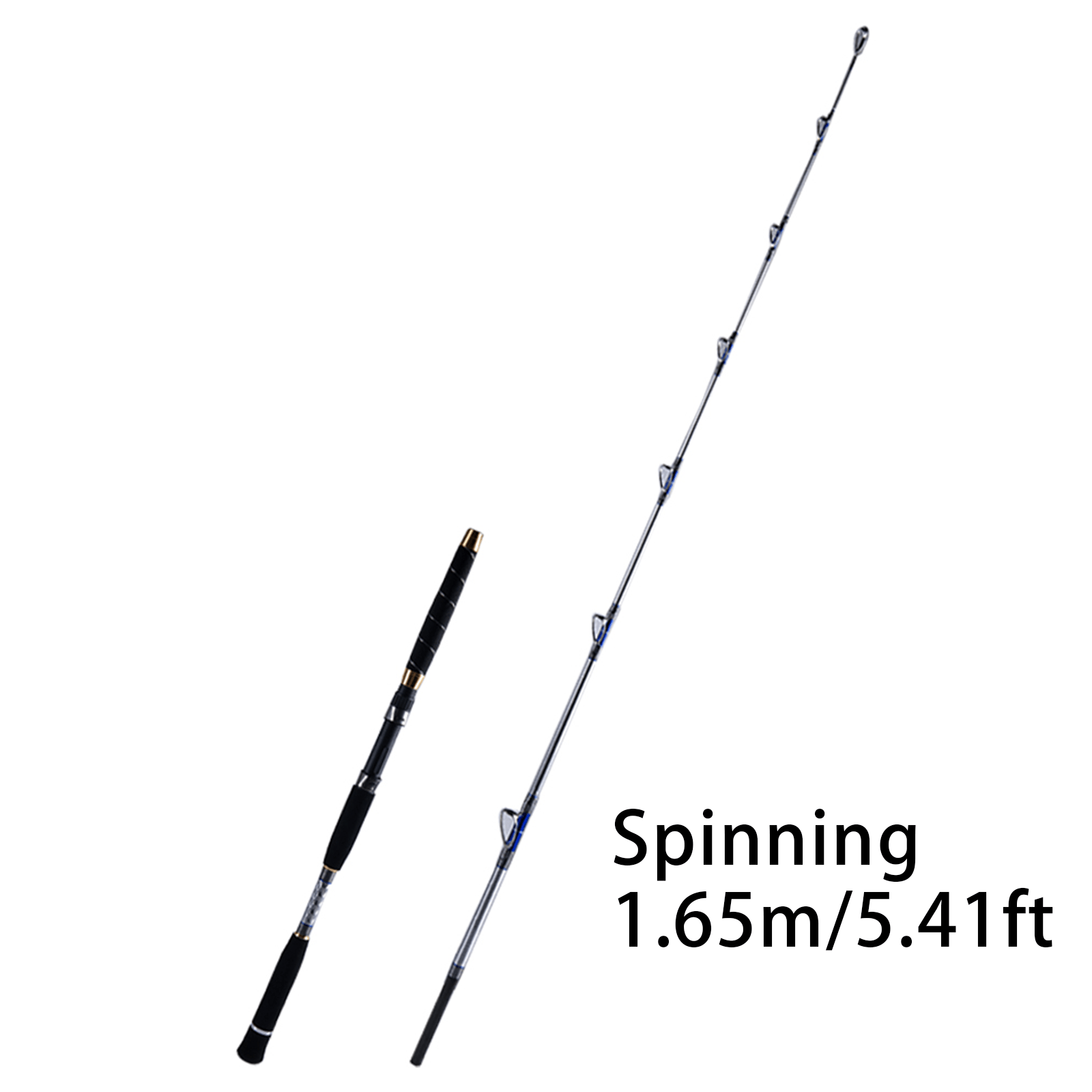 Xh Extra Heavy Spinning Fishing Rod Frp Glass Steel With Eva - Temu