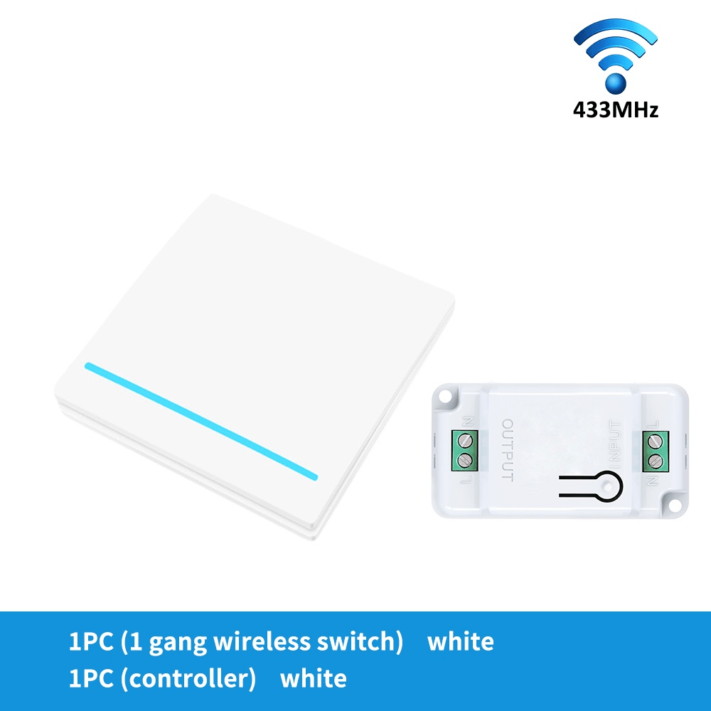 1pc Interrupteur Sans Fil Plug Télécommande RF433MHz US Plug - Temu Canada