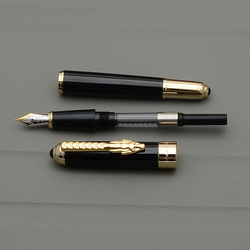 Jinhao 1008 Dragon Clip Luxury Fountain Pen With Black Ink - Temu