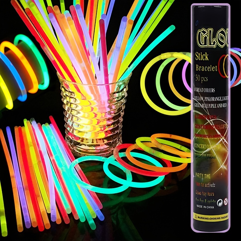 Party light sticks grow in the dark light up sticks party favors glow