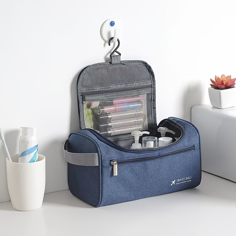 

The Ultimate Water-resistant Toiletry Bag: Perfect For Travel, Bathroom, And Makeup Organization!