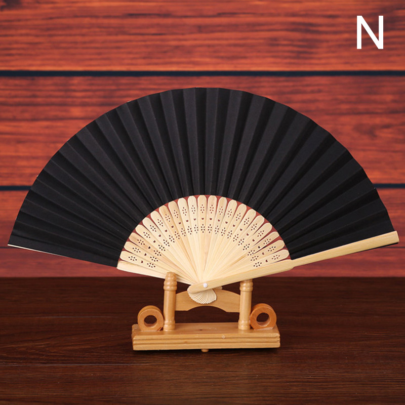 Folding Paper Fan Chinese Style Blank Paper Fan Painting Fan - Temu