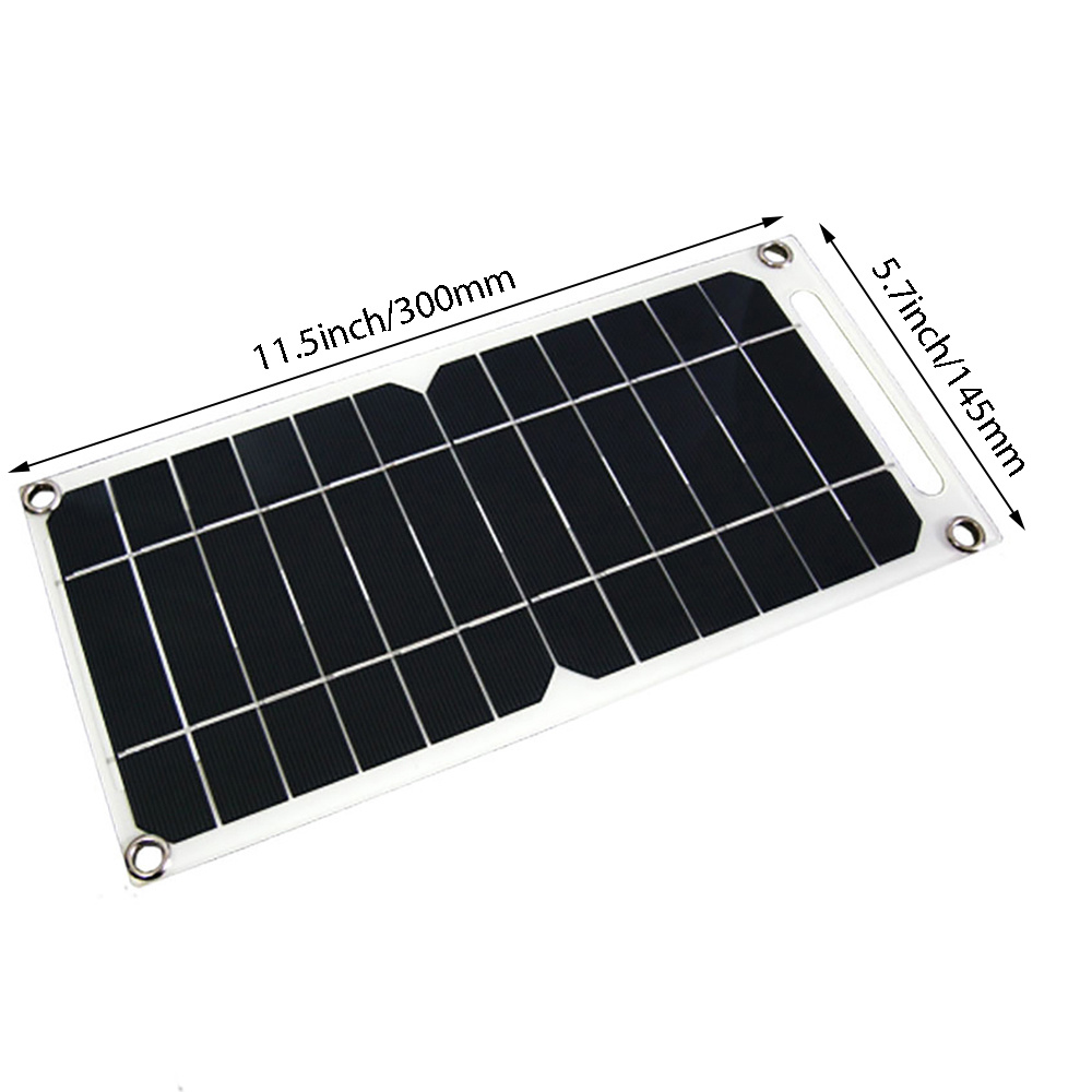 Solarpanel 5V 10W USB Anschluss 145x300mm tragbar Handy etc