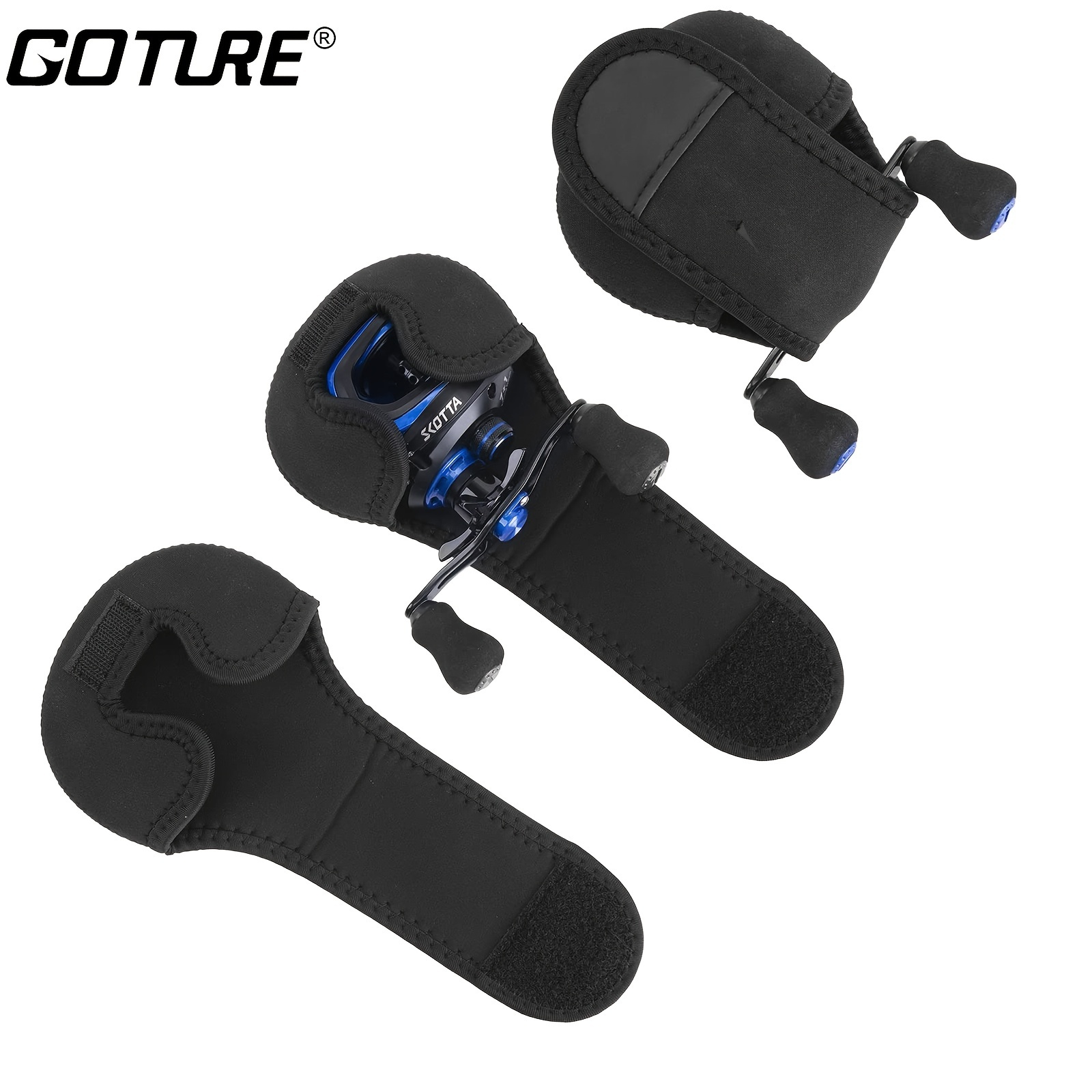 

Keep Your Fishing Reel Protected With The Goture Portable Baitcaster Cover Case!