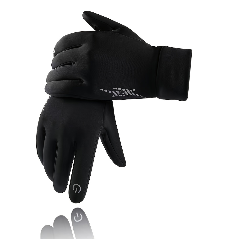 1pair Winter Gloves Men s Touch Screen Glove Anti Cold Weather Warm 