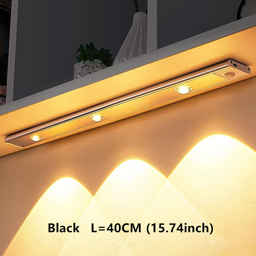 Kaufe LED-Küchenleuchte mit Bewegungsmelder, intelligente Lampe,  LED-Unterschrankbeleuchtung, 30/40/50 cm, 12 V, Hand-Sweep-Sensor,  Nachtlampe für Schlafzimmer, Schrank, EU-Stecker