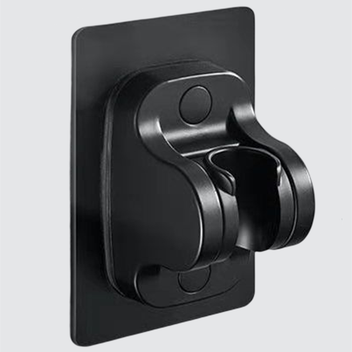 1pc Shower Head Holder Wall Mount Adhesive Adjustable Handheld Shower Wand  Holder No Drilling Wall Mount Bracket