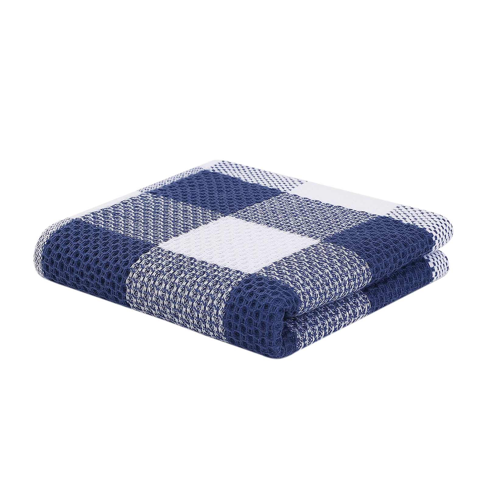 Waffle Weave Check Plaid Dish Cloths Super Soft And - Temu