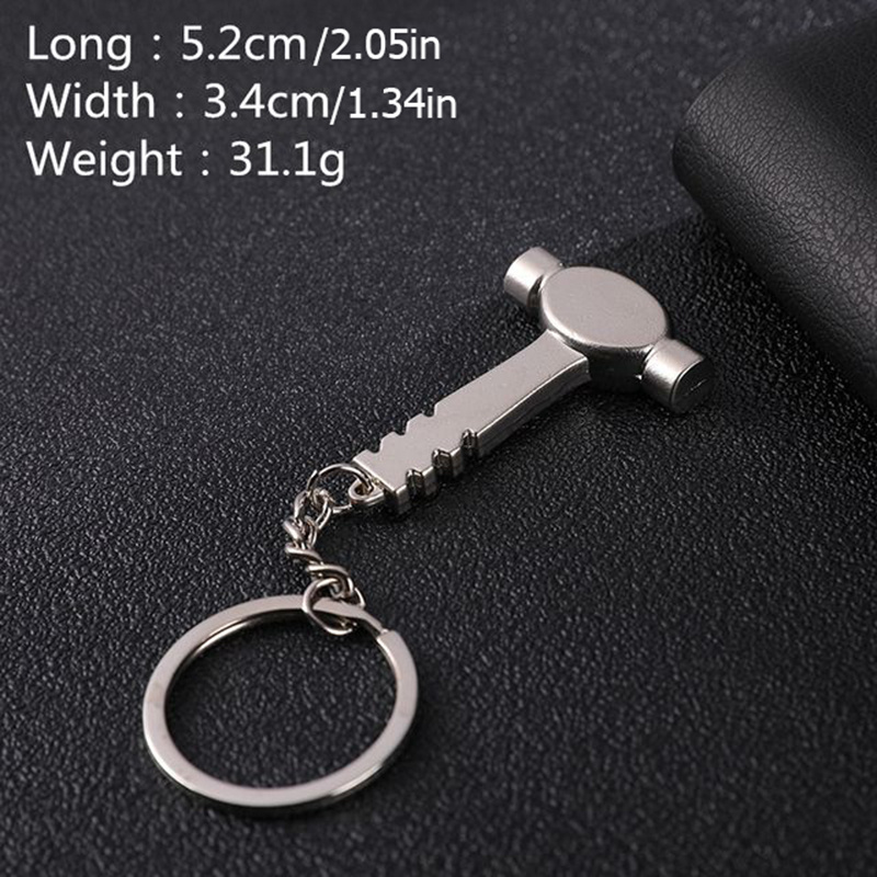 Mini Wrench Tool Car Key Ring, Spanner Keyring Pendant, Keychain Creative Mini Adjustable Wrench Key Chain Spanner Car Keychain,Bag Accessories,Temu