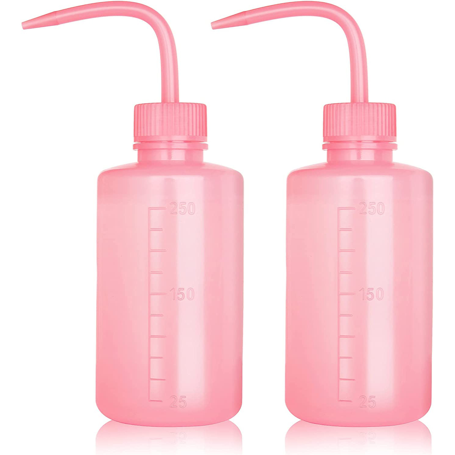 Wash Bottle 250ml 8oz Economy Plastic Squeeze Washing Bottle