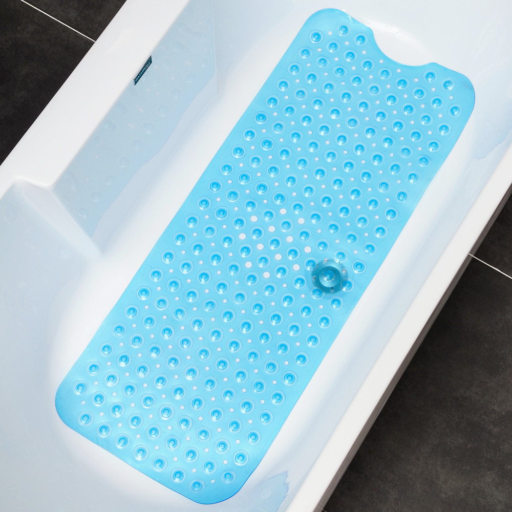 Extra Long Bath Mat Massage 40X100CM Safety Shower Bathtub Mats Non Slip  Bathroom Floor Mat for