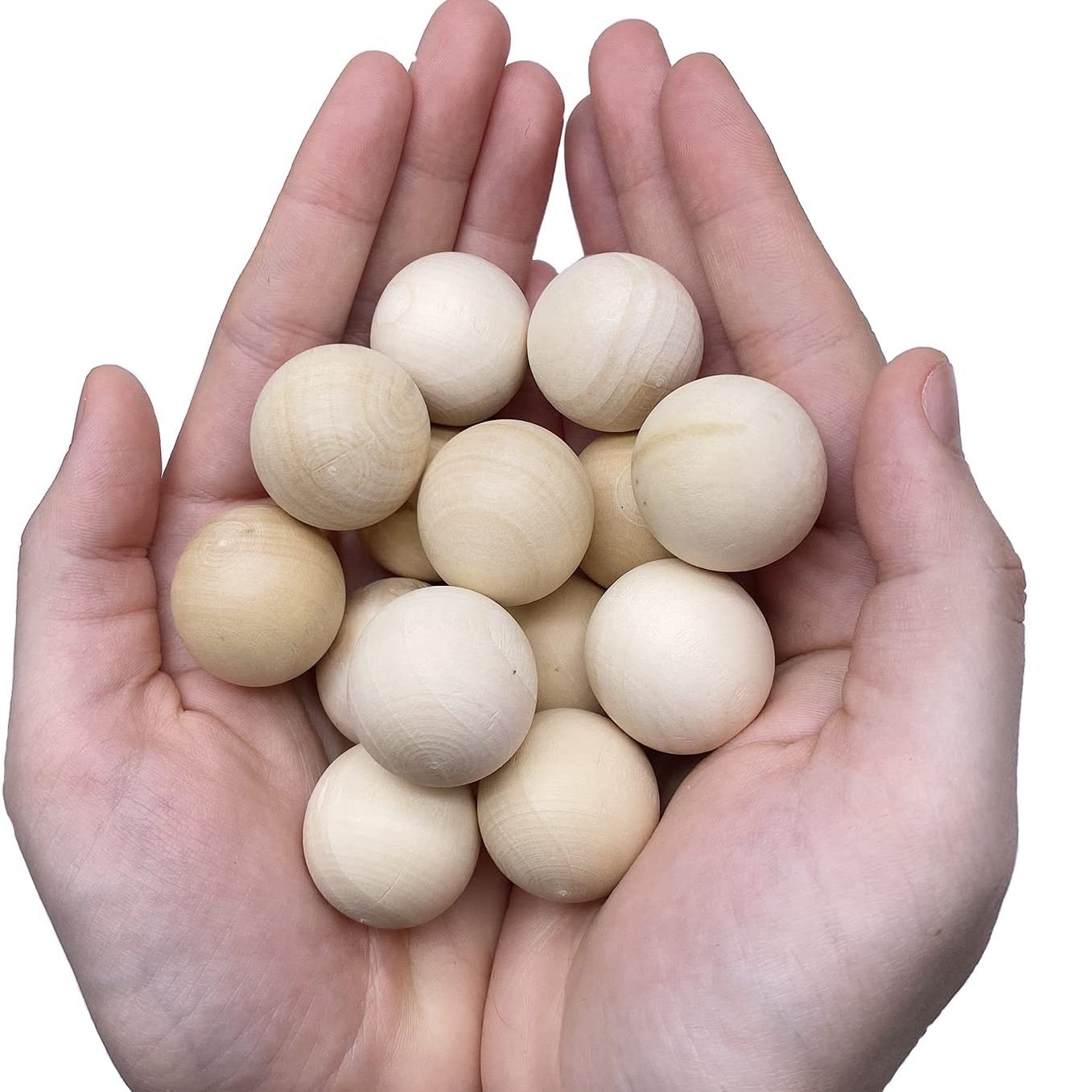 Beautiful Small Wooden Balls These Wooden Balls Will Not Let - Temu