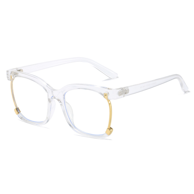 Metal Frame Blue Light Blocking Glasses Unisex