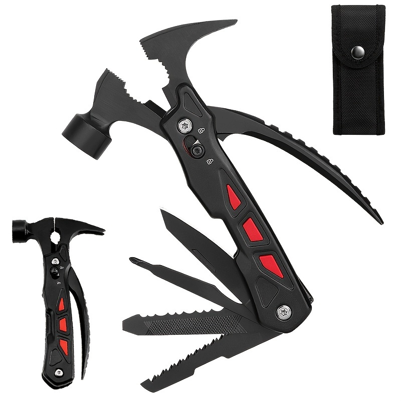 Camping　Temu　Life-saving!　Escape　Survival　Portable　Emergency　For　Hammer　Outdoor　Multitool:　Multi-function　Canada