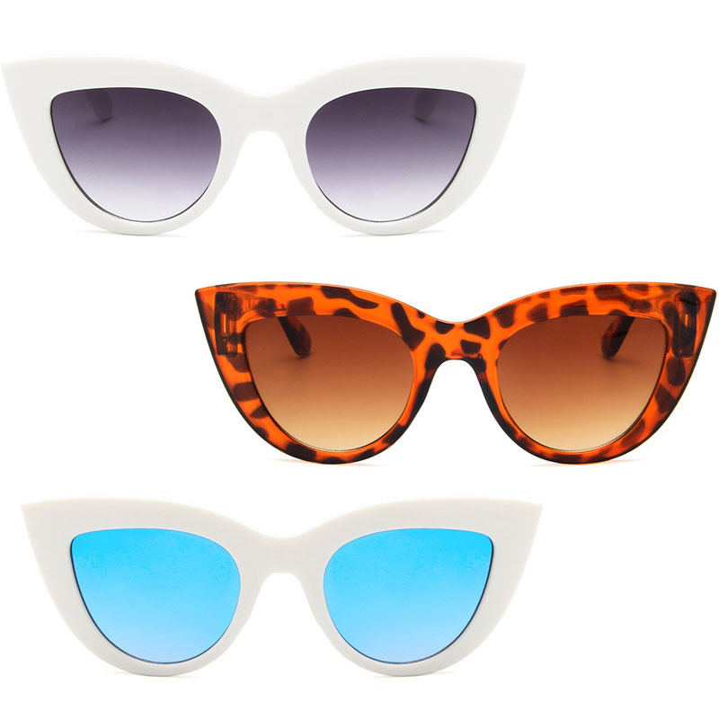 Vintage Cat's Eye Sunglasses Vintage Ladies Stylish Design Oversized