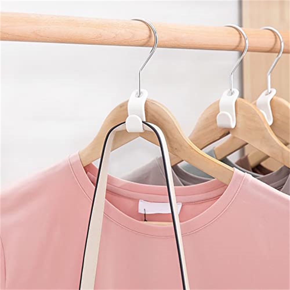 20pcs Clothes Hanger Connector Hooks, Plastic Cascade Hangers Hooks, Magic  Hanger Hooks, Heavy … in 2023