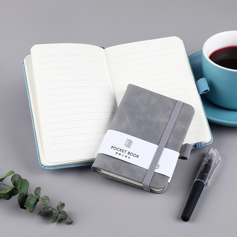 A7 Mini Pocket Ruled Notebook With Pen Holder /200 Pages - Temu Canada